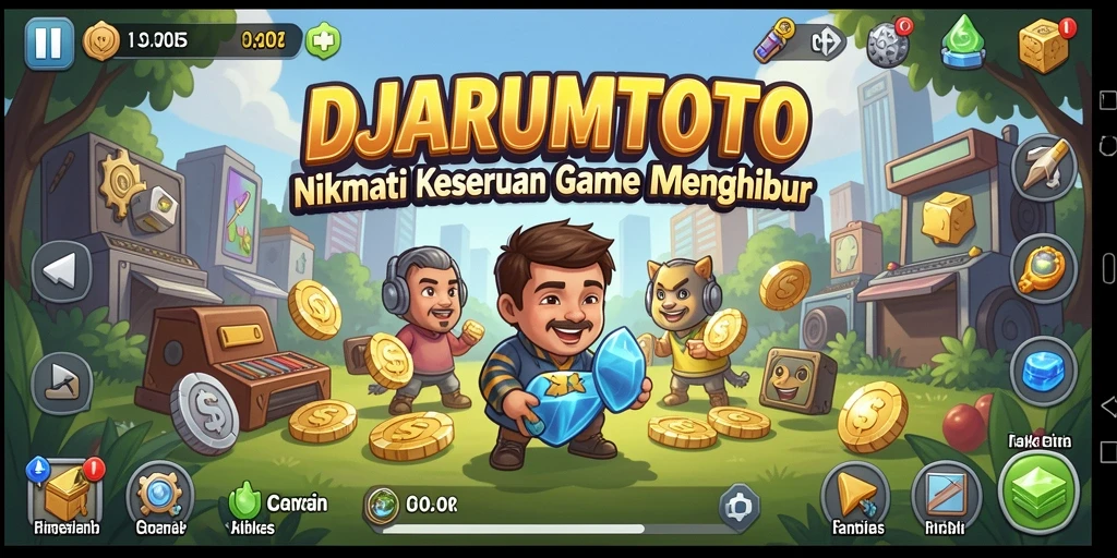 Tampilan gameplay seru dan menawan dari DJARUMTOTO