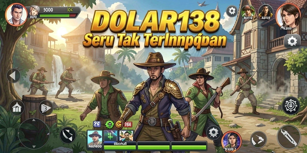 Tampilan permainan <strong>DOLAR138</strong> yang memukau dengan petualangan yang menantang.