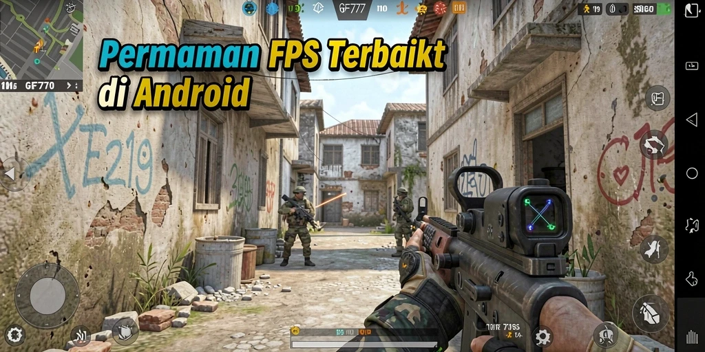 Gameplay seru di GF777 dengan aksi tembak-tembakan.