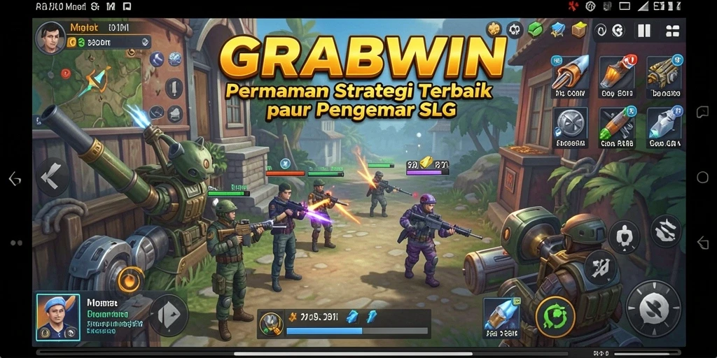 Tangkapan layar gameplay GRABWIN yang menarik dan menantang.