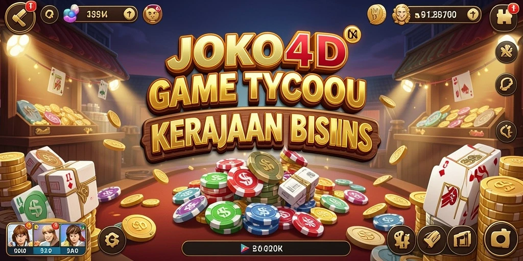 Screenshots JOKO4D menampilkan pengalaman gameplay Tycoon yang seru.