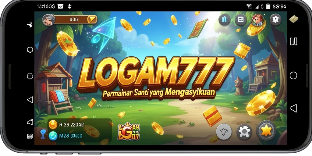 Screenshot permainan LOGAM777 menampilkan momen seru dalam gameplay Casual.