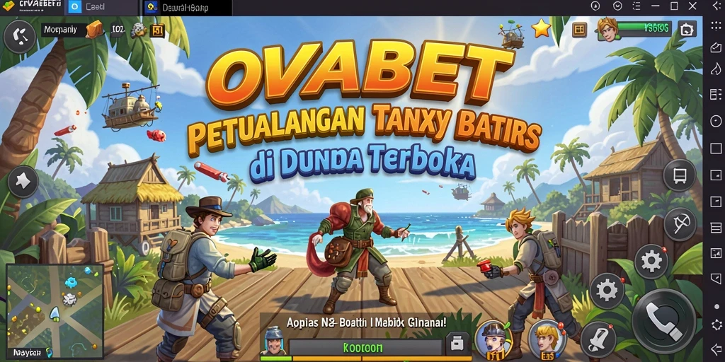 Screenshot menunjukkan pengalaman gameplay Open World yang mendebarkan.