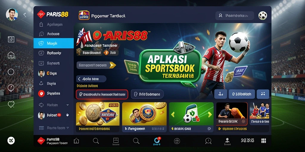 Tampilan menarik dari gameplay PARIS88 saat memasang taruhan.