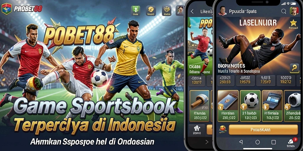 Screenshot utama PROBET88 menampilkan momen seru dalam taruhan olahraga.