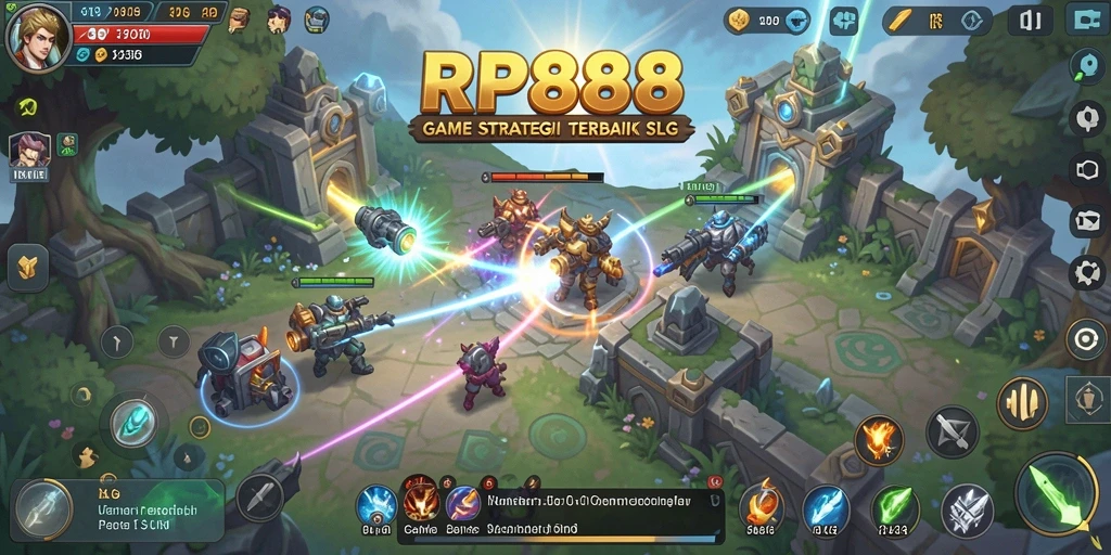 Tampilan gameplay RP888 yang mendalam dan strategis.