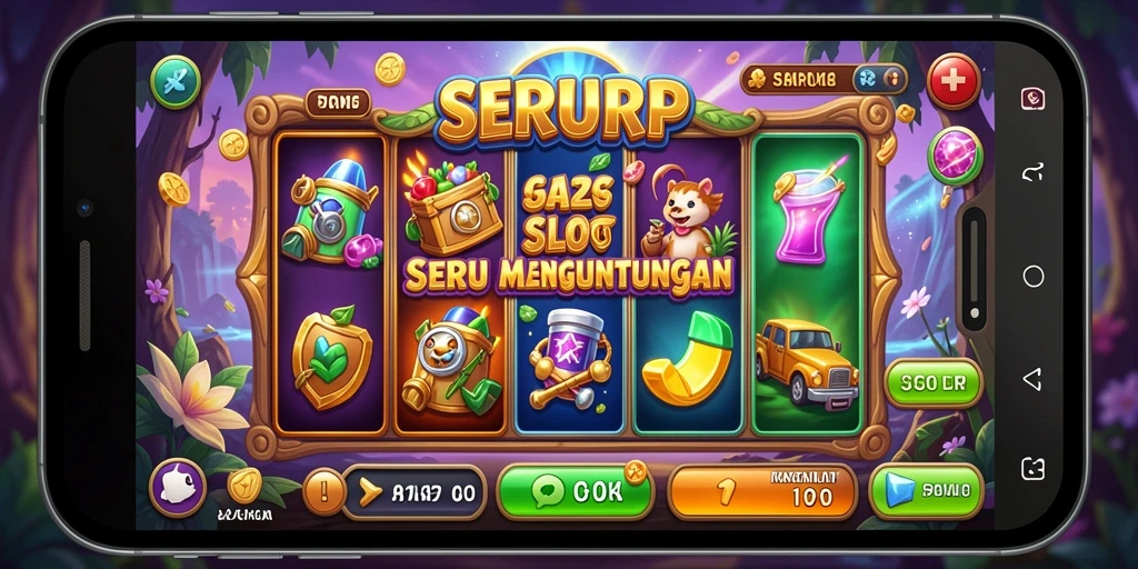 Tangkapan layar dari gameplay seru pada game Slot SERURP.