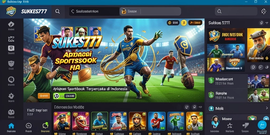 Screenshot gameplay SUKSES777 yang menampilkan taruhan langsung.