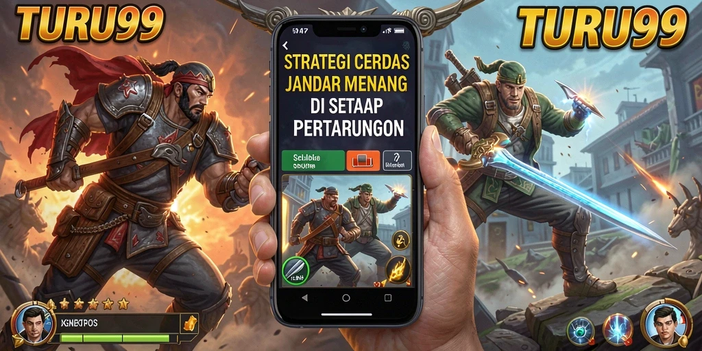Screenshot TURU99 menunjukkan gameplay strategis yang menantang.
